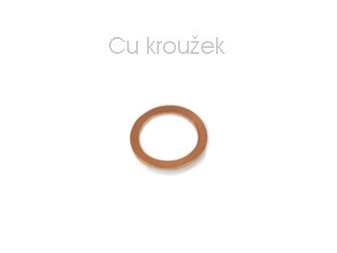 CU kroužek 8x12x1,5mm