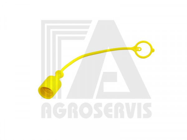 Prachovka zástrčky ISO 12,5 žlutá