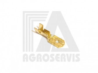 Konektor zástrčka 6,3 (0,5-1mm)