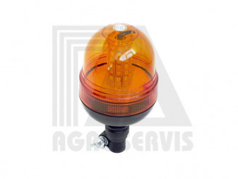 Maják LED 12V/24V na tyč ohebný Lucas