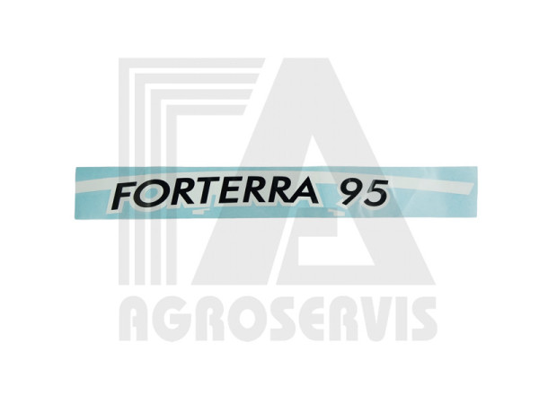 Nápis boční levý Forterra 95