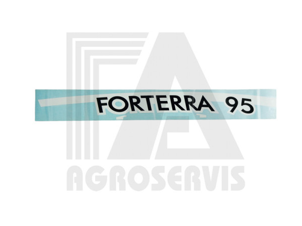 Nápis boční pravý Forterra 95