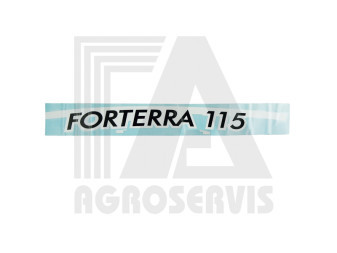 Nápis boční levý Forterra 115