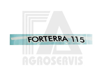 Nápis boční pravý Forterra 115