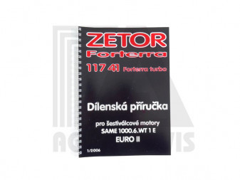 Dílenská příručka motor SAME 1000.6.WT1E - CZ