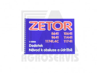 Návod dodatek - Z 8641-11741  CZ