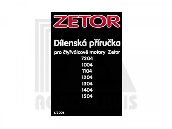 Dílenská příručka pro 4v.motory 7204-1504