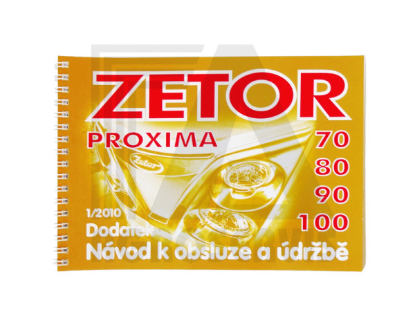 Návod dodatek Proxima 2011 - CZ