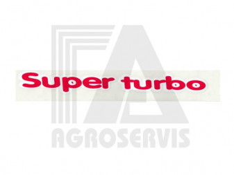 Nápis boční Super turbo P