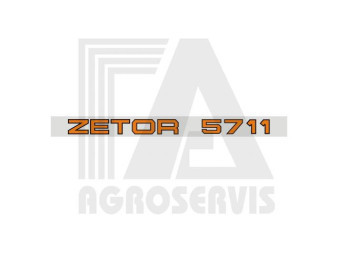 Nápis boční ZETOR 5711