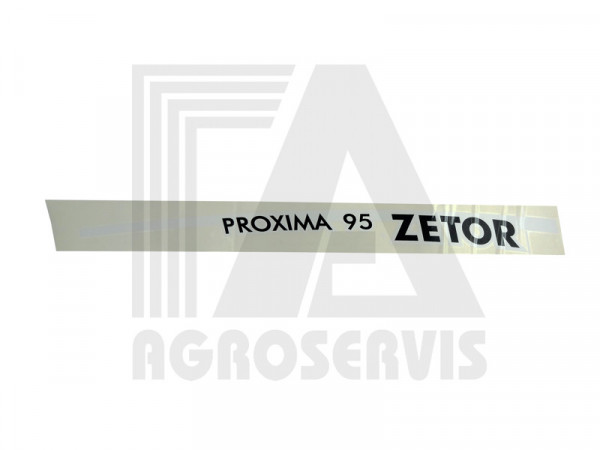 Nápis boční pravý Proxima 95
