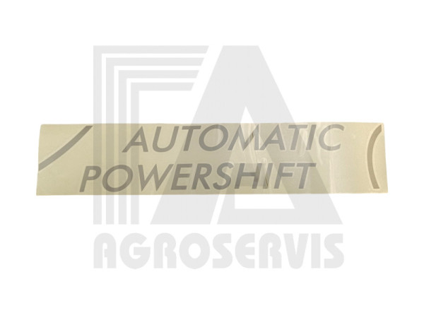 Štítek Automatic Powershift - levý