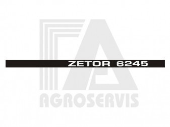 Nápis boční ZETOR 6245 Pravý