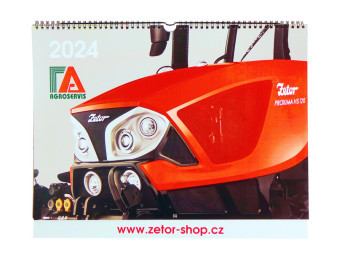 Kalendář Zetor 2024 Produktový