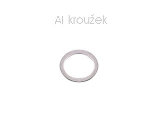 AL kroužek  6x10x1,5mm