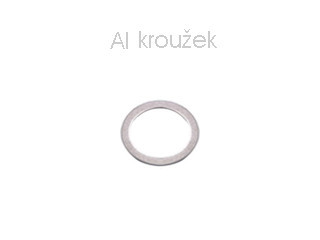 AL kroužek 20x26x1,5mm